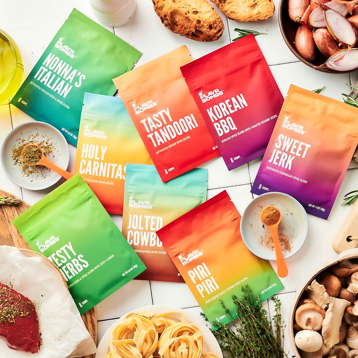 Ultimate Flavor Spice Blends 8-Pack