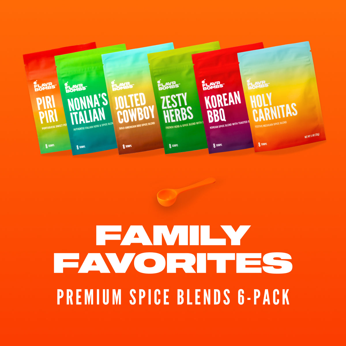 Family Favorites Spice Blends 6-Pack